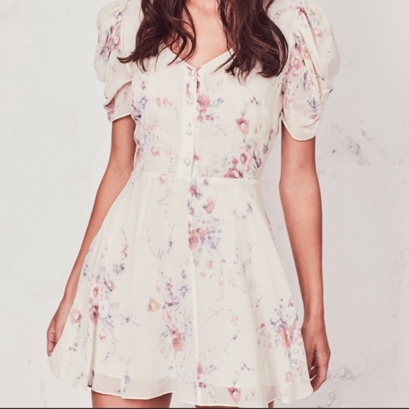 LoveShackFancy Dresses & Skirts - Loveshackfancy Cora Silk A line dress